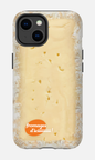 iPhone 14 Tough Matte Fromage Brie Logo -