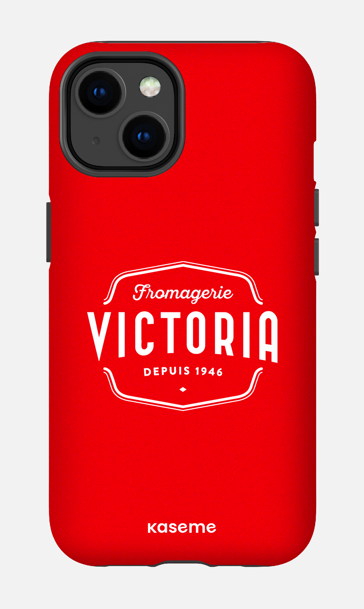 iPhone 14 Tough Matte Fromagerie Victoria Rouge -