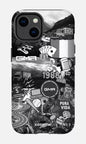 iPhone 14 Tough Matte GMR Collage Noir et Blanc -