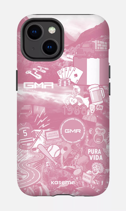 iPhone 14 Tough Matte GMR Collage Rose -