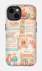 iPhone 14 Tough Matte HB Courtepointe -