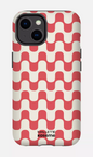 iPhone 14 Tough Matte Hippy Rouge x Mallette -