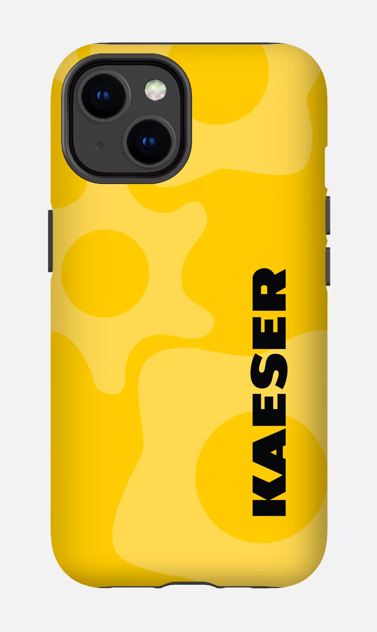 iPhone 14 Tough Matte Kaeser Gear Jaune -