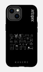 iPhone 14 Tough Matte L'essentiel noir par Artopex -