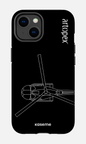 iPhone 14 Tough Matte L'hélico par Artopex -