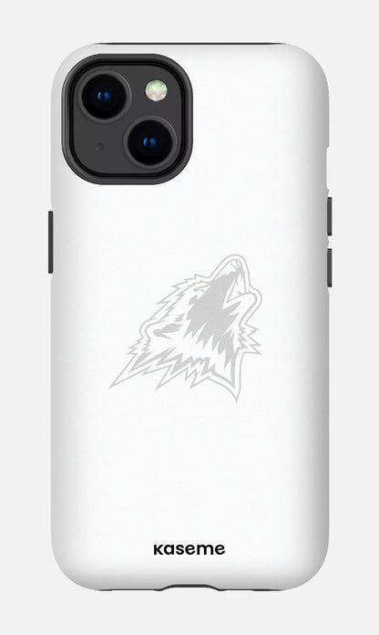 iPhone 14 Tough Matte Les Huskies Blanc -