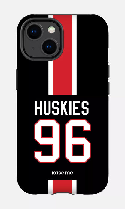 iPhone 14 Tough Matte Les Huskies Numéro -
