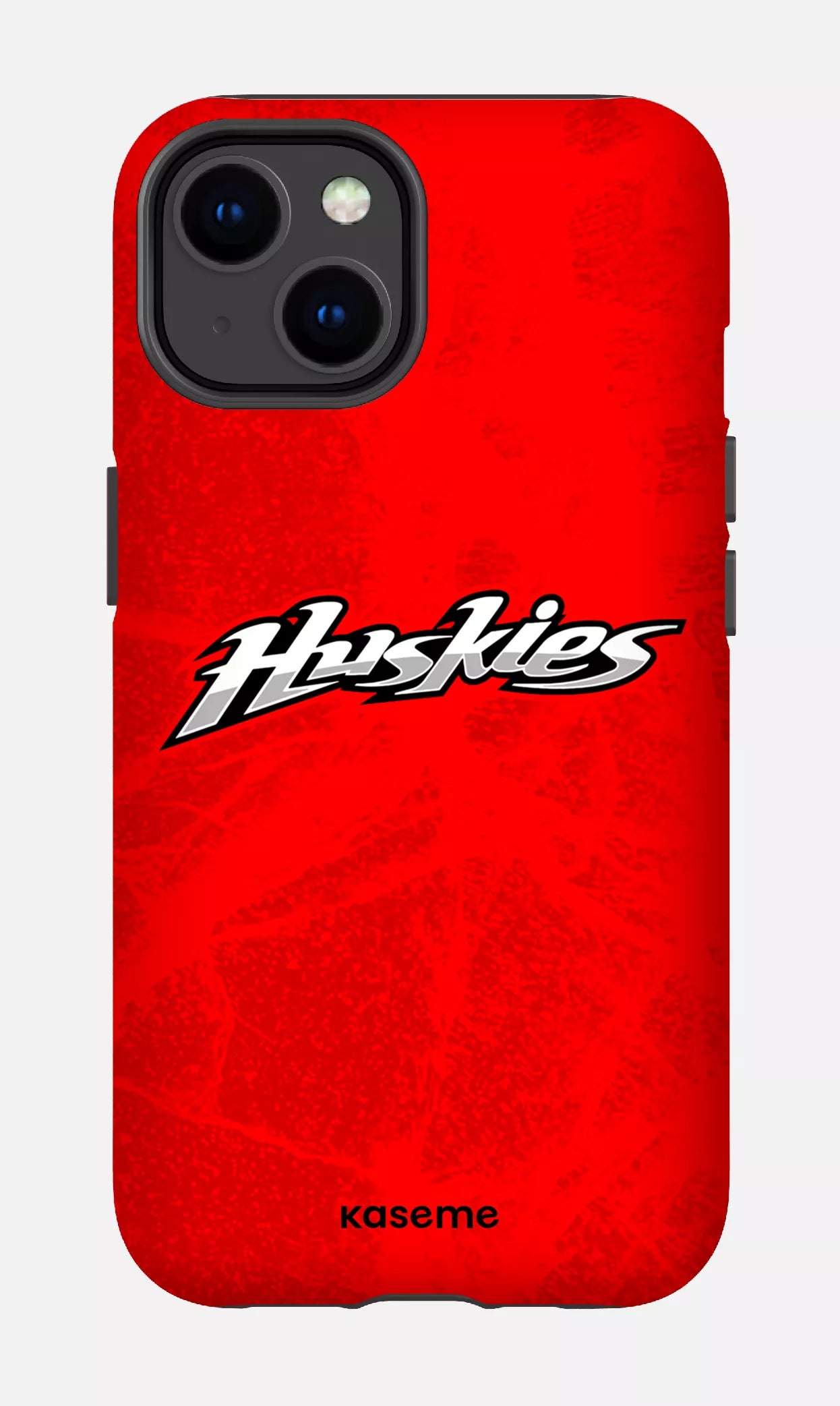 iPhone 14 Tough Matte Les Huskies Rouge -
