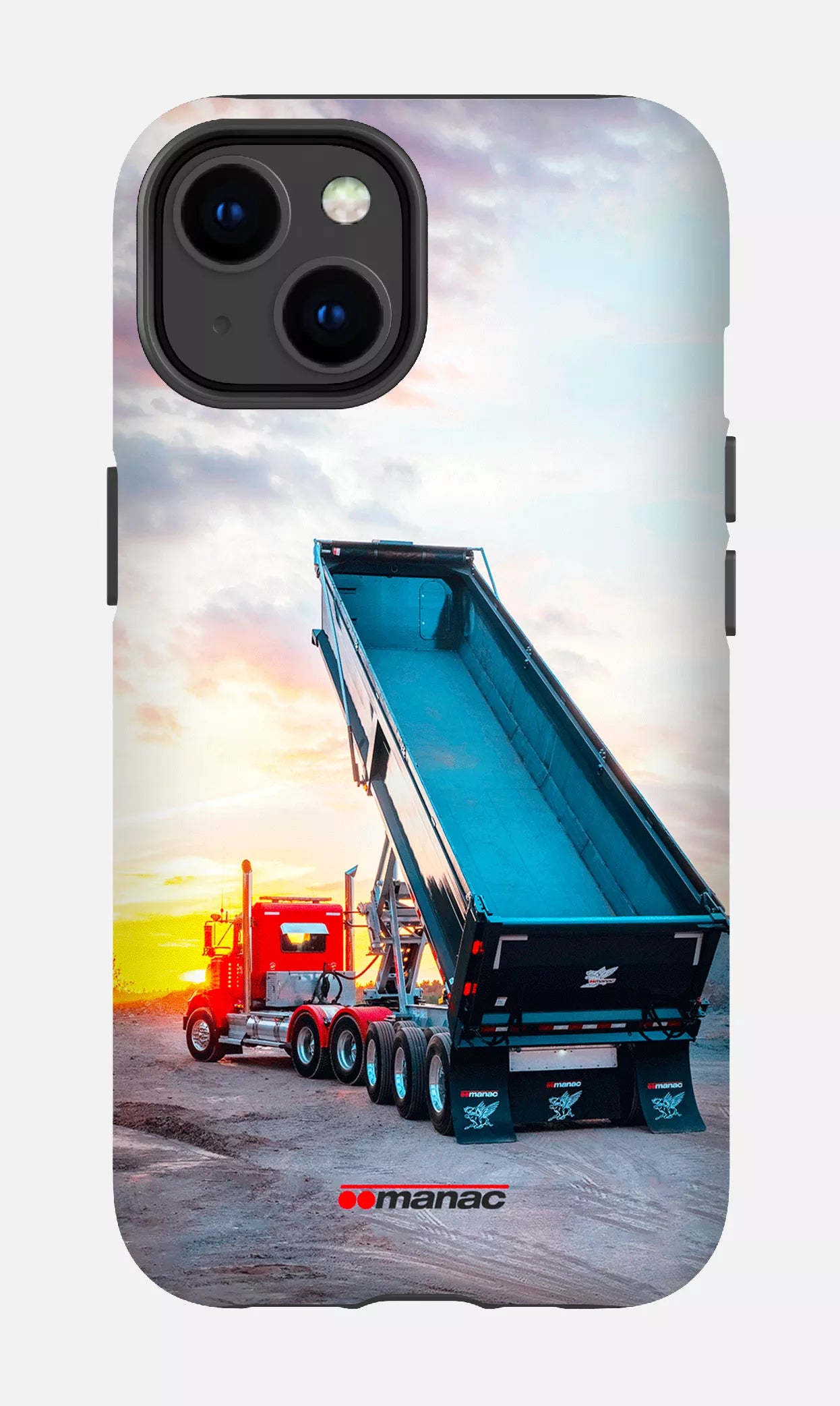 iPhone 14 Tough Matte Maxwing Steel End Dump -