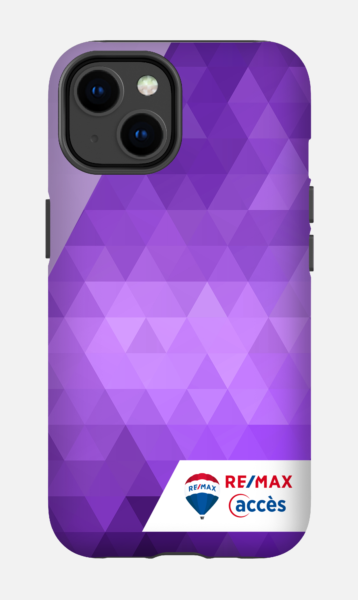 iPhone 14 Tough Matte Motif Triangle -