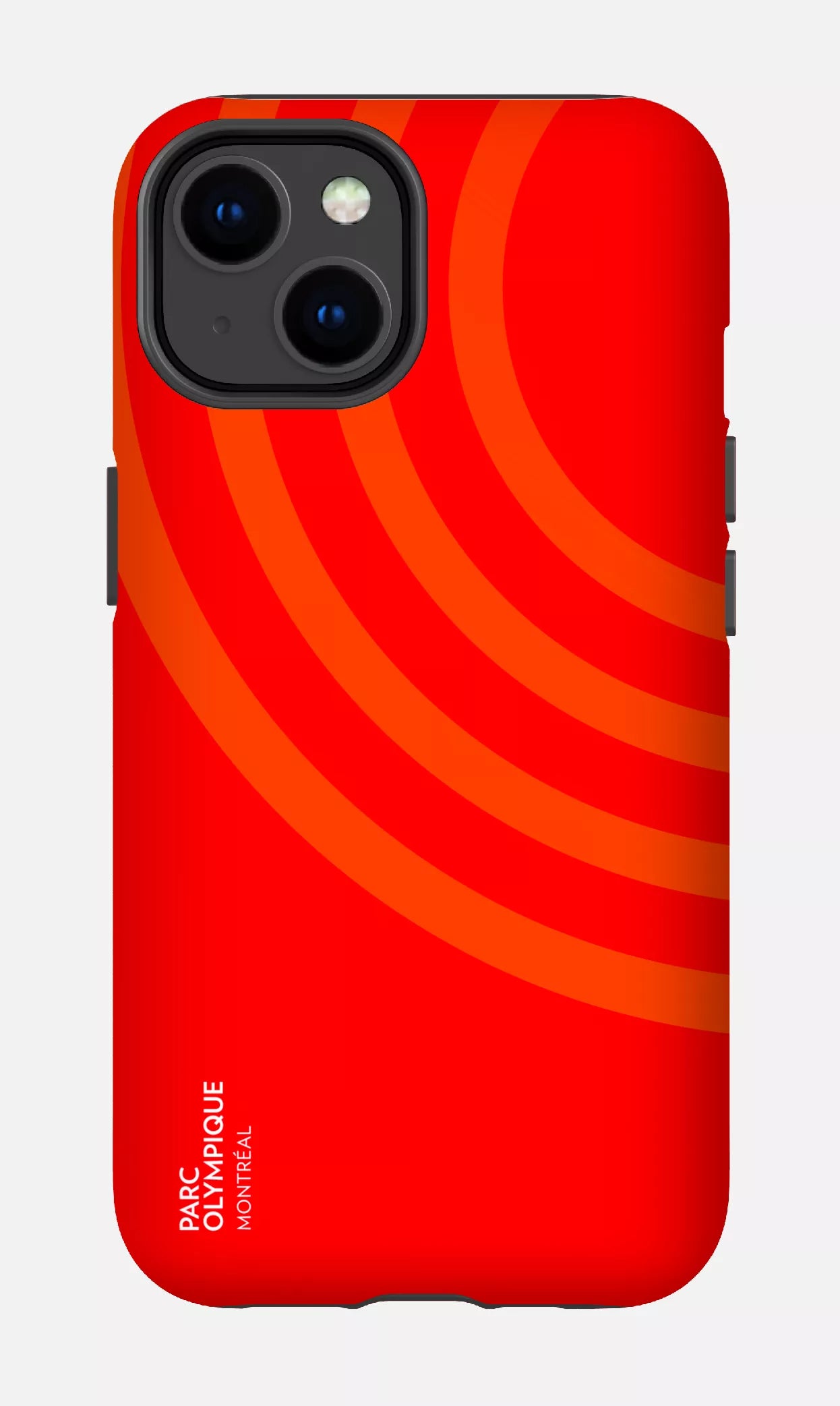 iPhone 14 Tough Matte Parc Olympique - Logo Rouge -