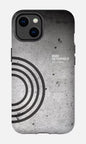 iPhone 14 Tough Matte Parc Olympique - Texture Béton -
