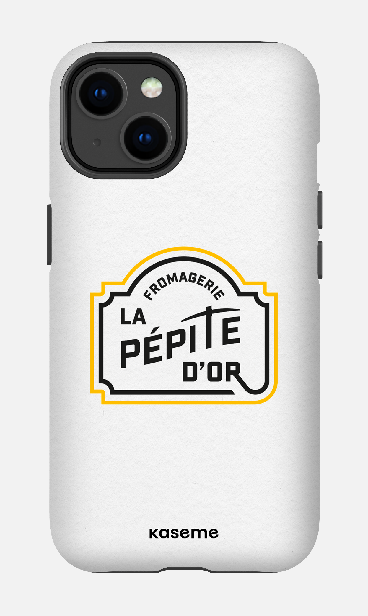 iPhone 14 Tough Matte Pépite Blanc -