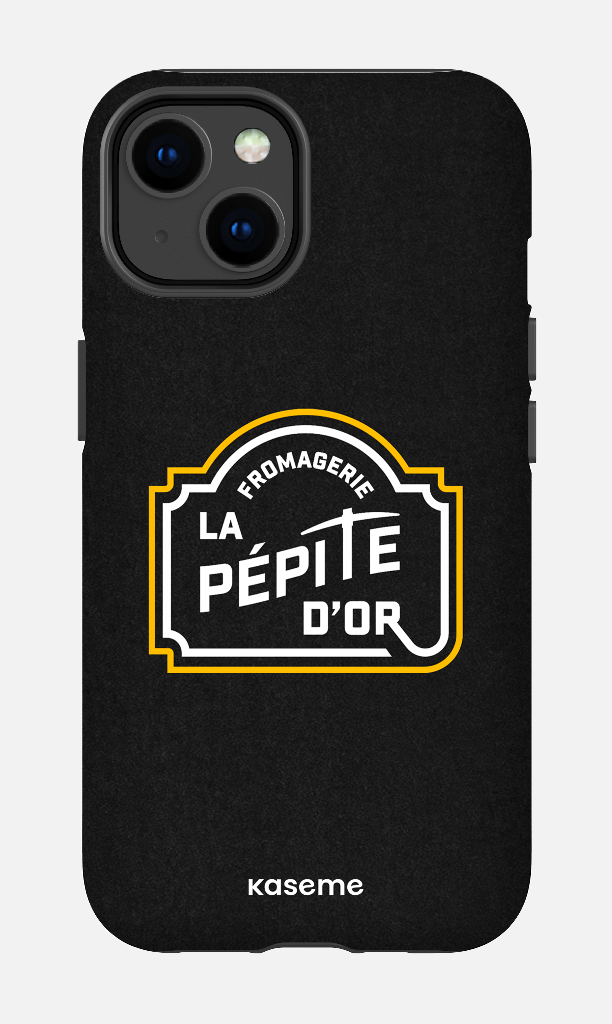 iPhone 14 Tough Matte Pépite Noir -