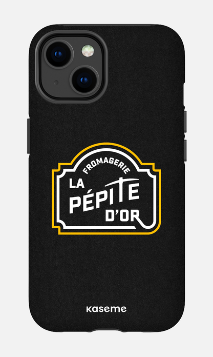 iPhone 14 Tough Matte Pépite Noir -