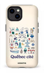 iPhone 14 Tough Matte Québec illustré -