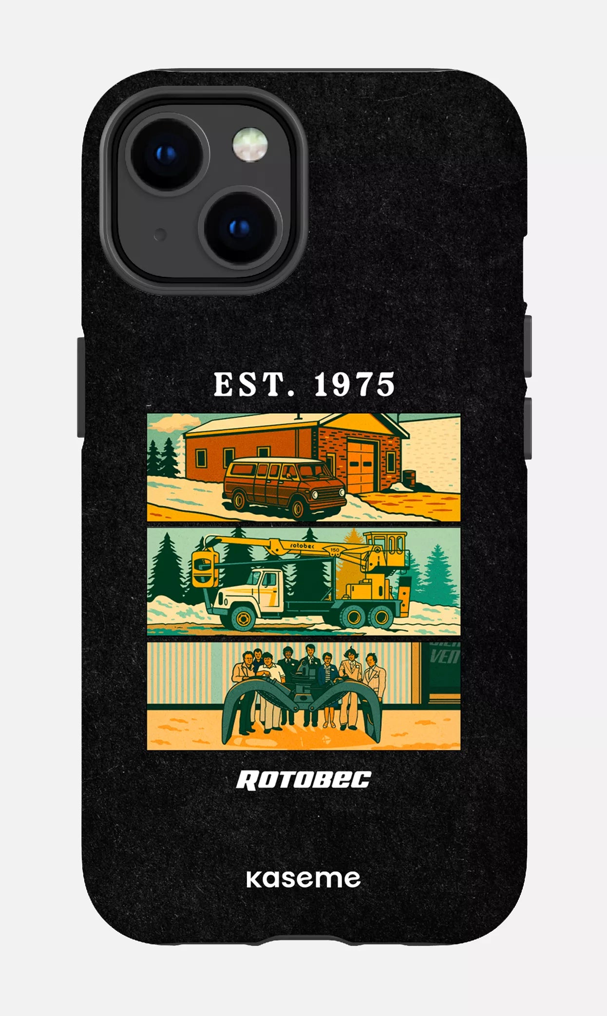 iPhone 14 Tough Matte Rotobec Est. 1975 -