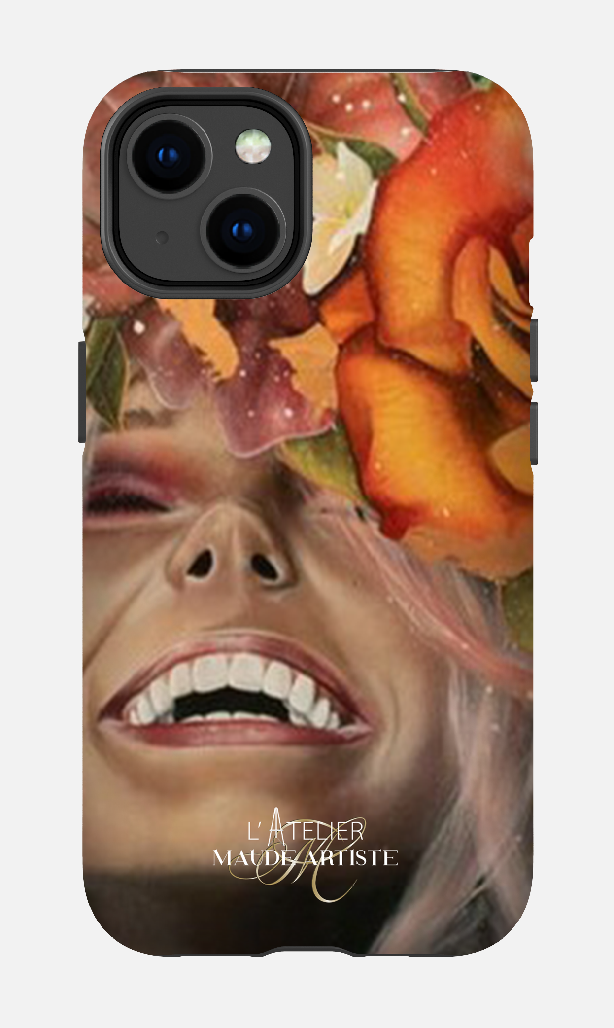 iPhone 14 Tough Matte Smiley by Maude -