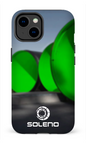 iPhone 14 Tough Matte Soleno gros tuyaux vert -