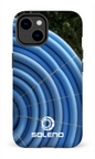 iPhone 14 Tough Matte Soleno tuyau bleu -