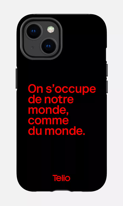 iPhone 14 Tough Matte Telio Noir -