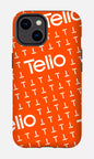 iPhone 14 Tough Matte Telio Orange -