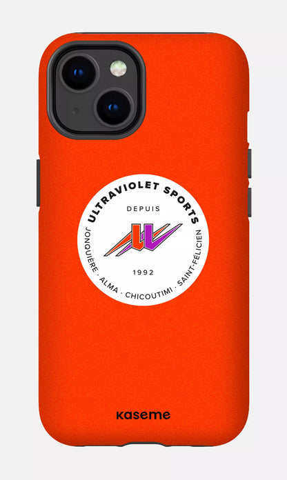 iPhone 14 Tough Matte UltraViolet - Orange -