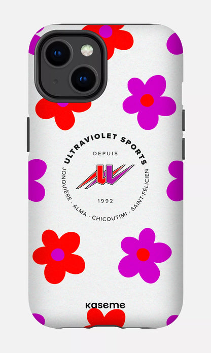 iPhone 14 Tough Matte UltraViolet Fleurs -