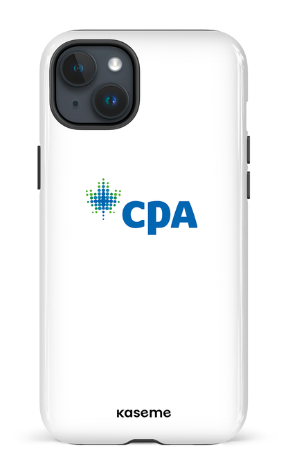 iPhone 15 Plus Tough CPA Blanc -