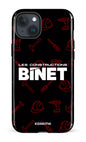 iPhone 15 Plus Tough Constructions Binet Noir -