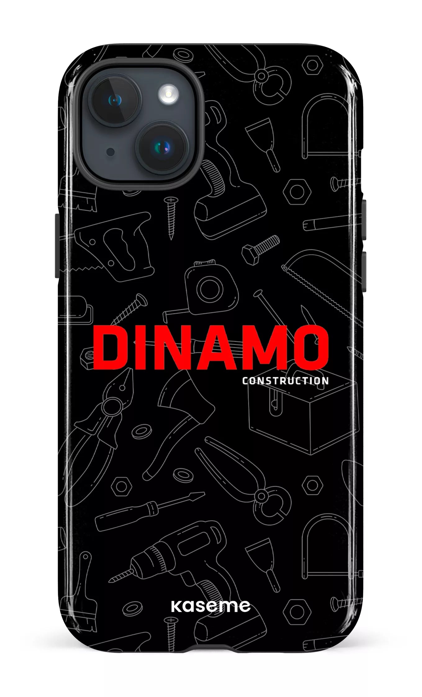 iPhone 15 Plus Tough Dinamo Noir -