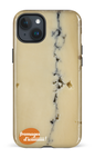 iPhone 15 Plus Tough Fromage Cendré Logo -