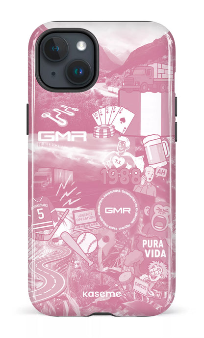 iPhone 15 Plus Tough GMR Collage Rose -