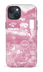iPhone 15 Plus Tough GMR Collage Rose -
