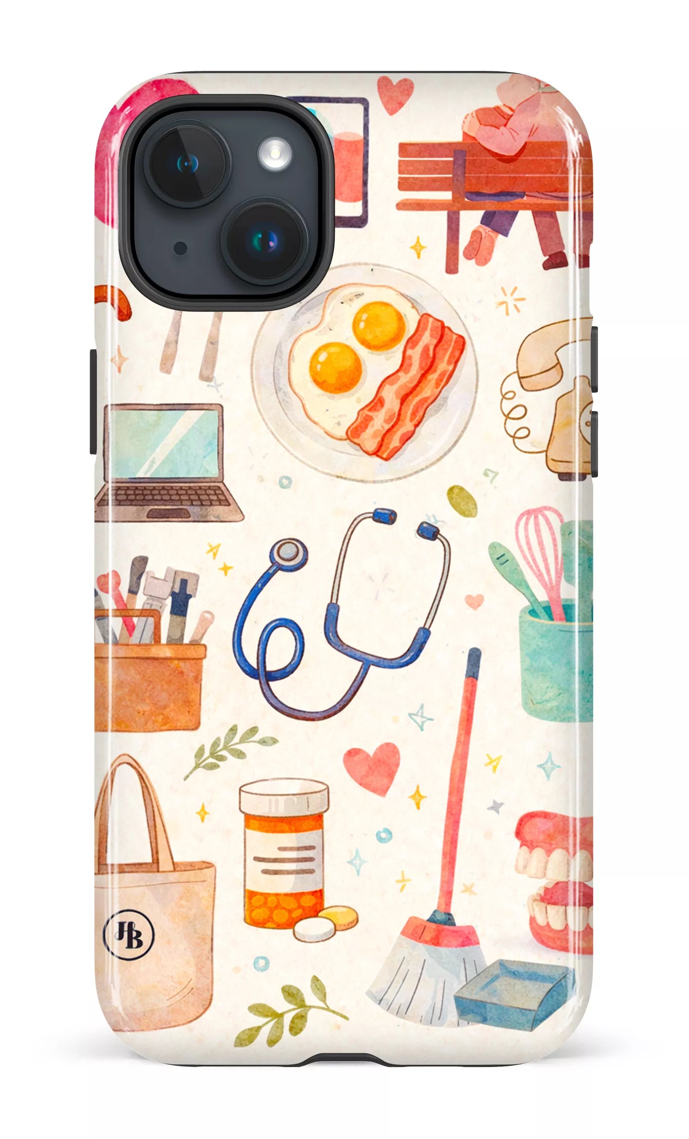 iPhone 15 Plus Tough HB Collage -