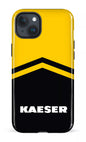 iPhone 15 Plus Tough Kaeser Noir et Jaune -