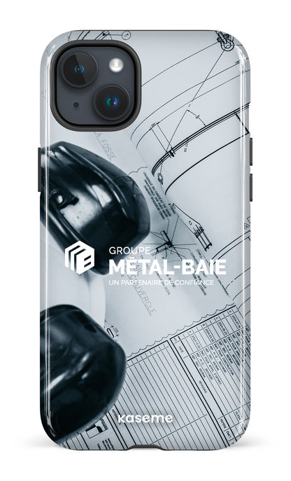 iPhone 15 Plus Tough Le plan par Métal-Baie -