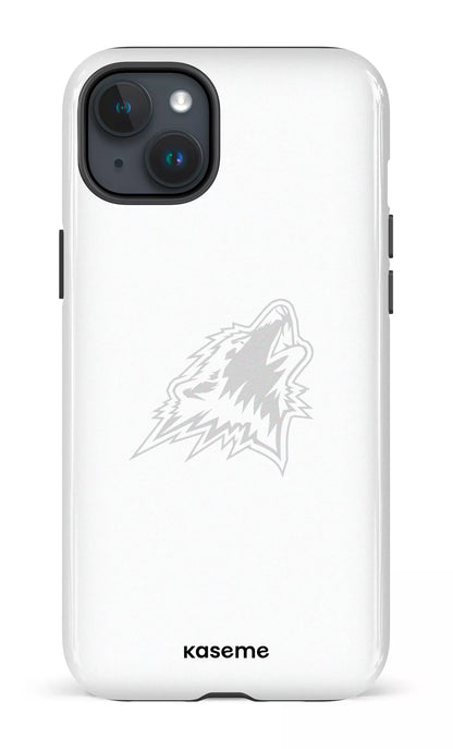 iPhone 15 Plus Tough Les Huskies Blanc -