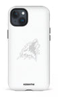 iPhone 15 Plus Tough Les Huskies Blanc -