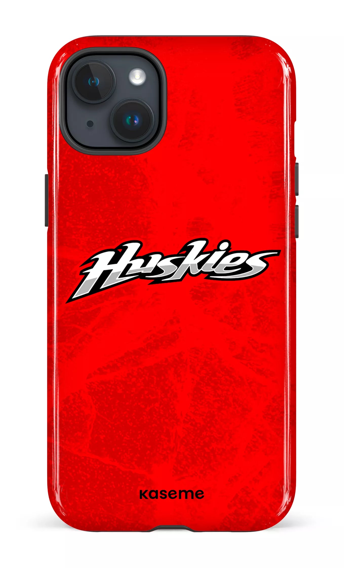 iPhone 15 Plus Tough Les Huskies Rouge -
