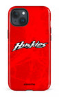 iPhone 15 Plus Tough Les Huskies Rouge -