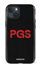 iPhone 15 Plus Tough PGS Noir&Rouge -