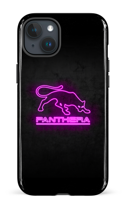 iPhone 15 Plus Tough Panthera Logo Neon -