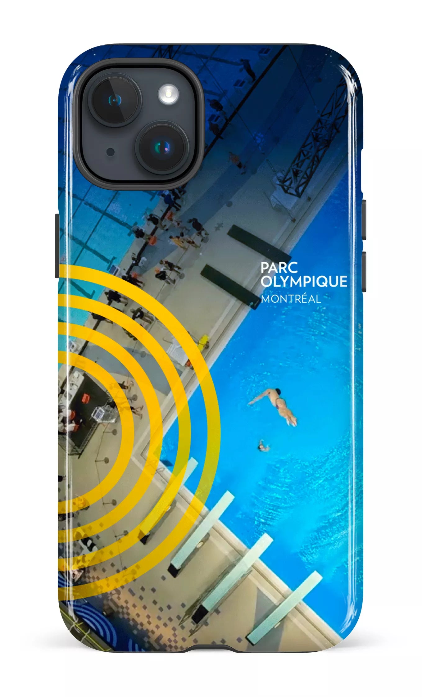 iPhone 15 Plus Tough Parc Olympique - Lieu Plongeon -