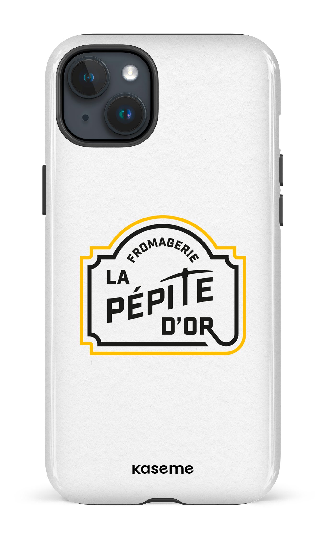 iPhone 15 Plus Tough Pépite Blanc -