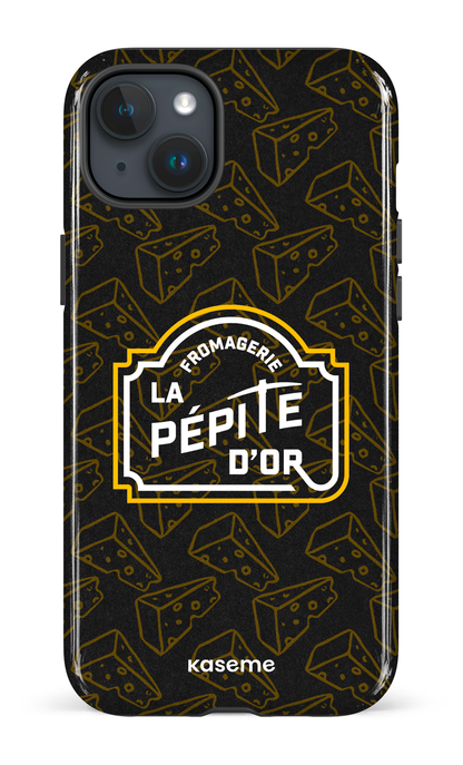 iPhone 15 Plus Tough Pépite x Fromages Noir -