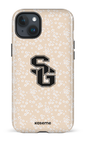 iPhone 15 Plus Tough Posy Beige x Dragons -