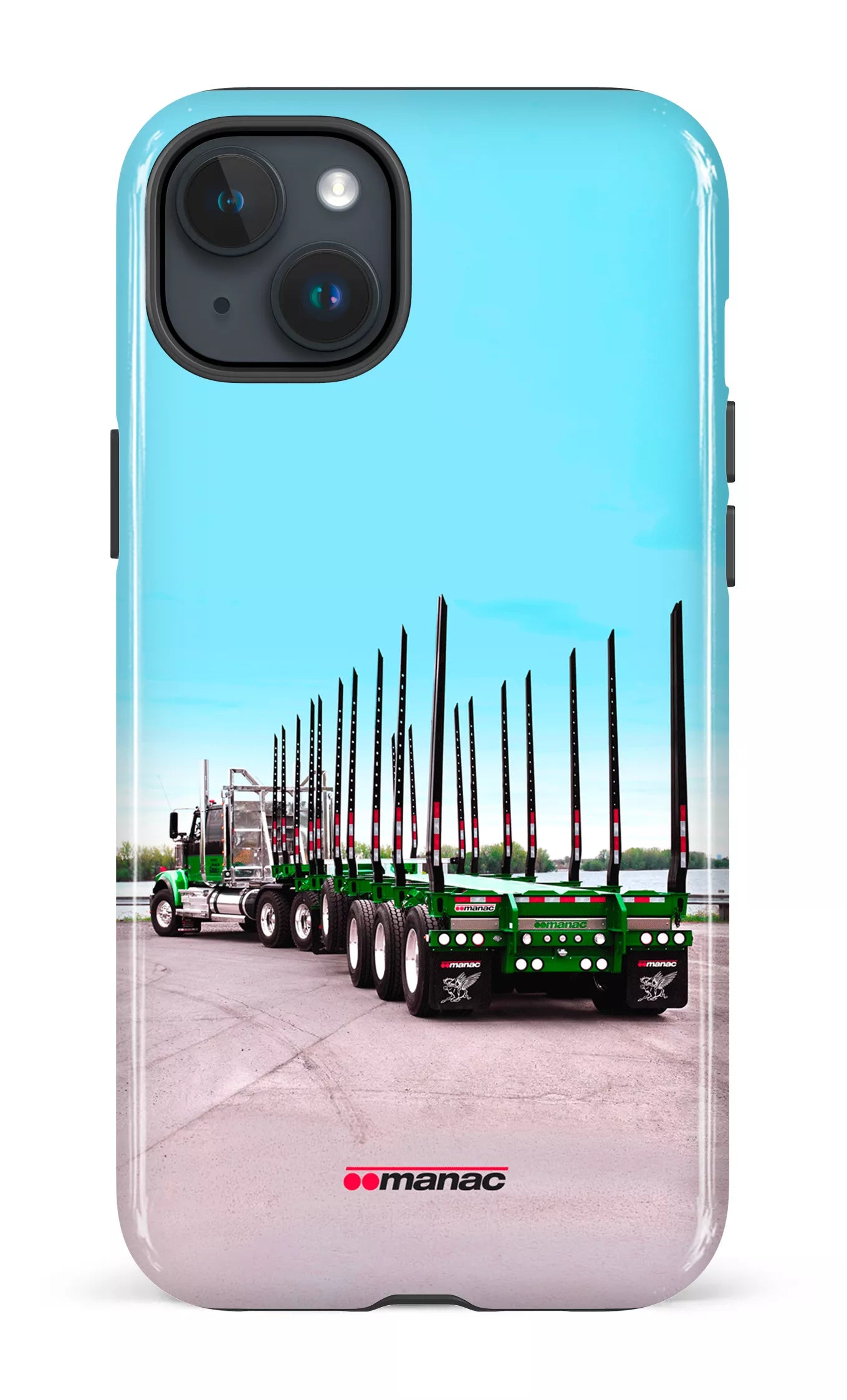 iPhone 15 Plus Tough Powerwing Log Trailer -