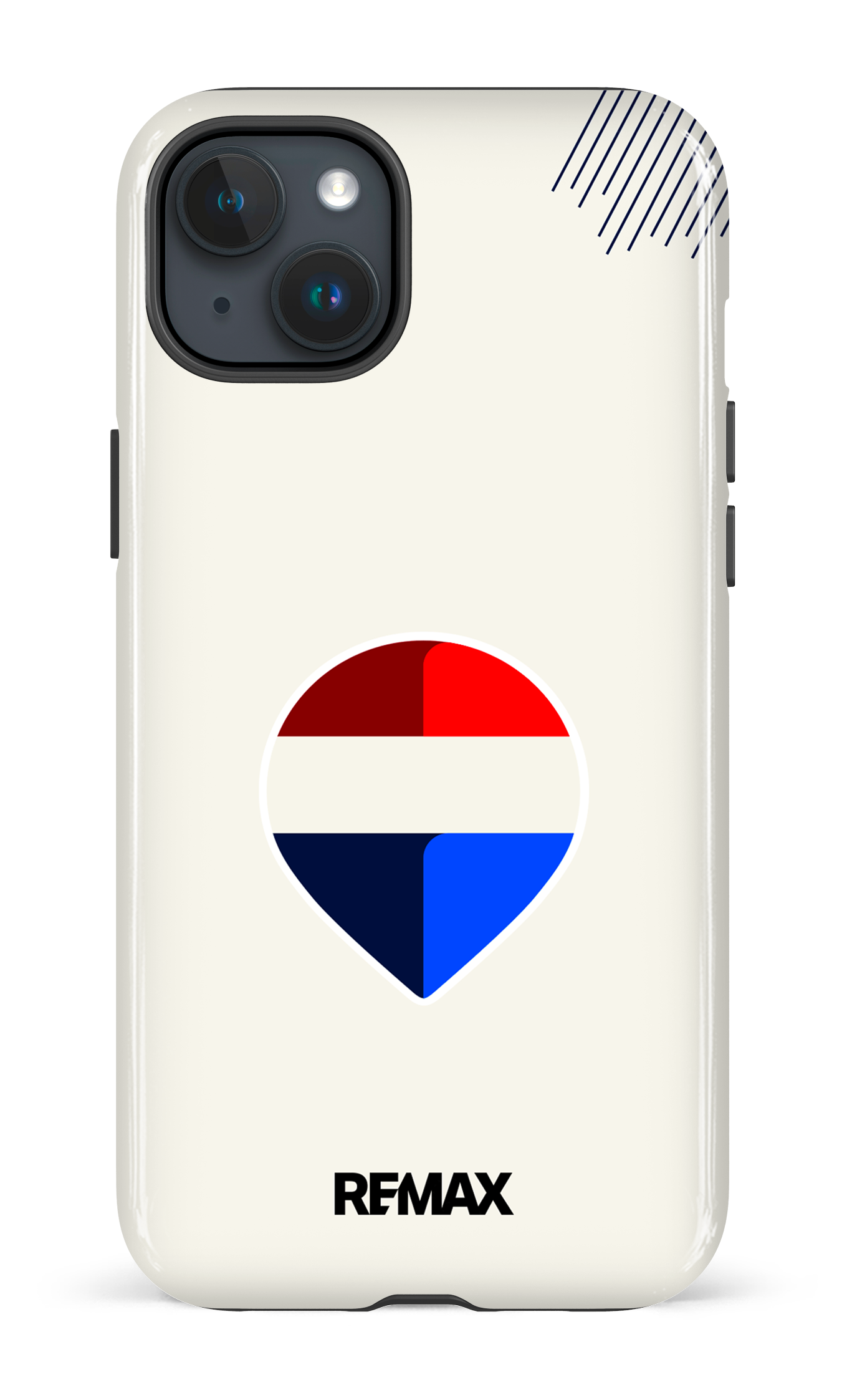 iPhone 15 Plus Tough Remax Ballon Beige -