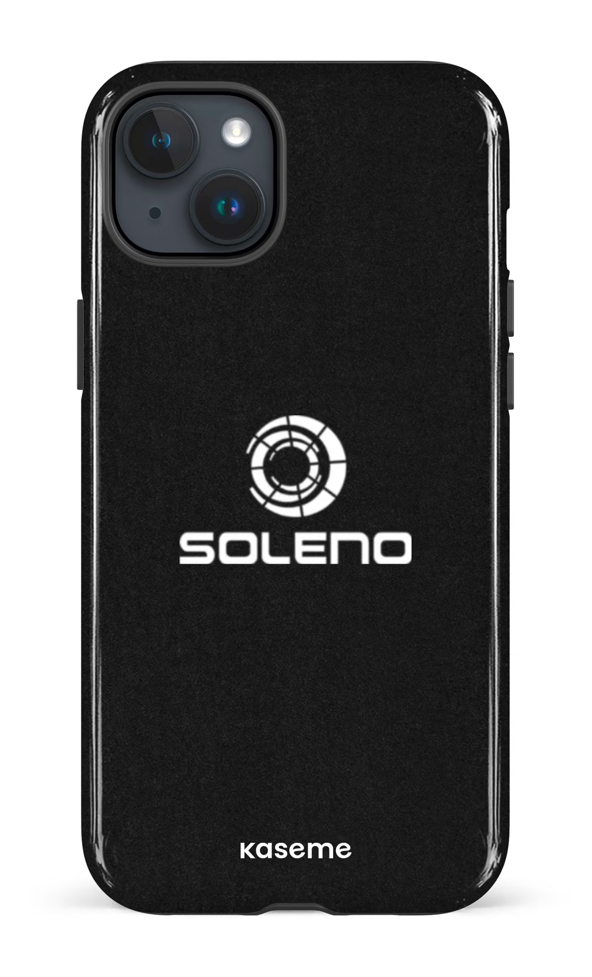 iPhone 15 Plus Tough Soleno Noir -